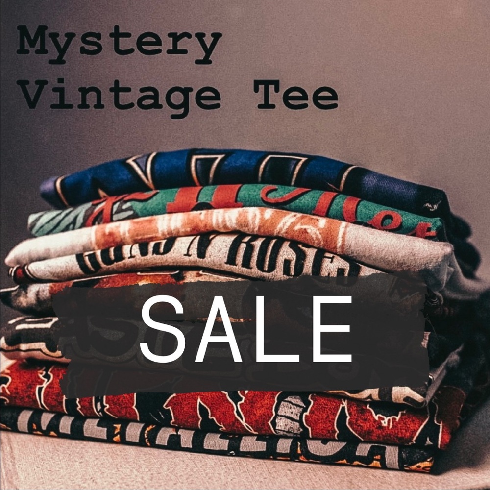 VERY Limited Mystery Vintage Tee SALE WOMEN SIZING